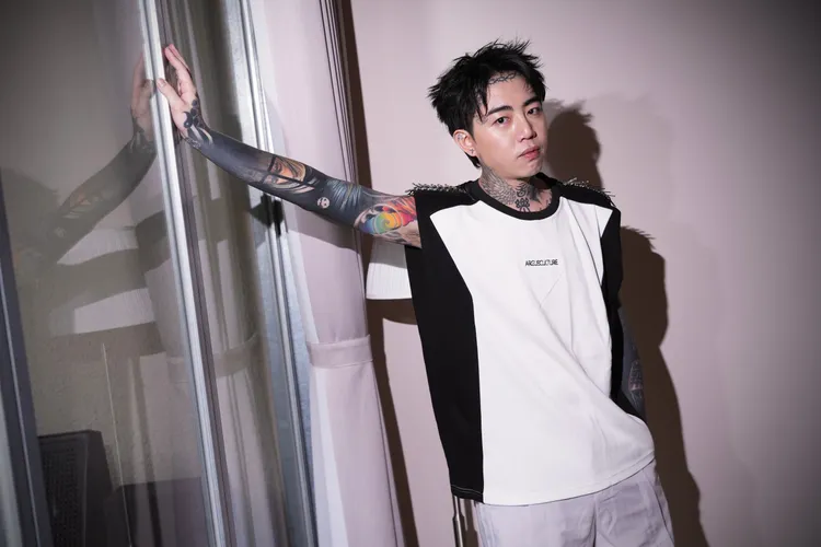 謝和弦曾是音樂狂人，如今，他一言一行「爸氣」外露。彭欣偉攝