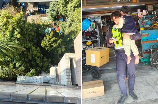 台中6歲童摔出5樓窗戶 掉落2樓遮雨棚!嚇傻大哭