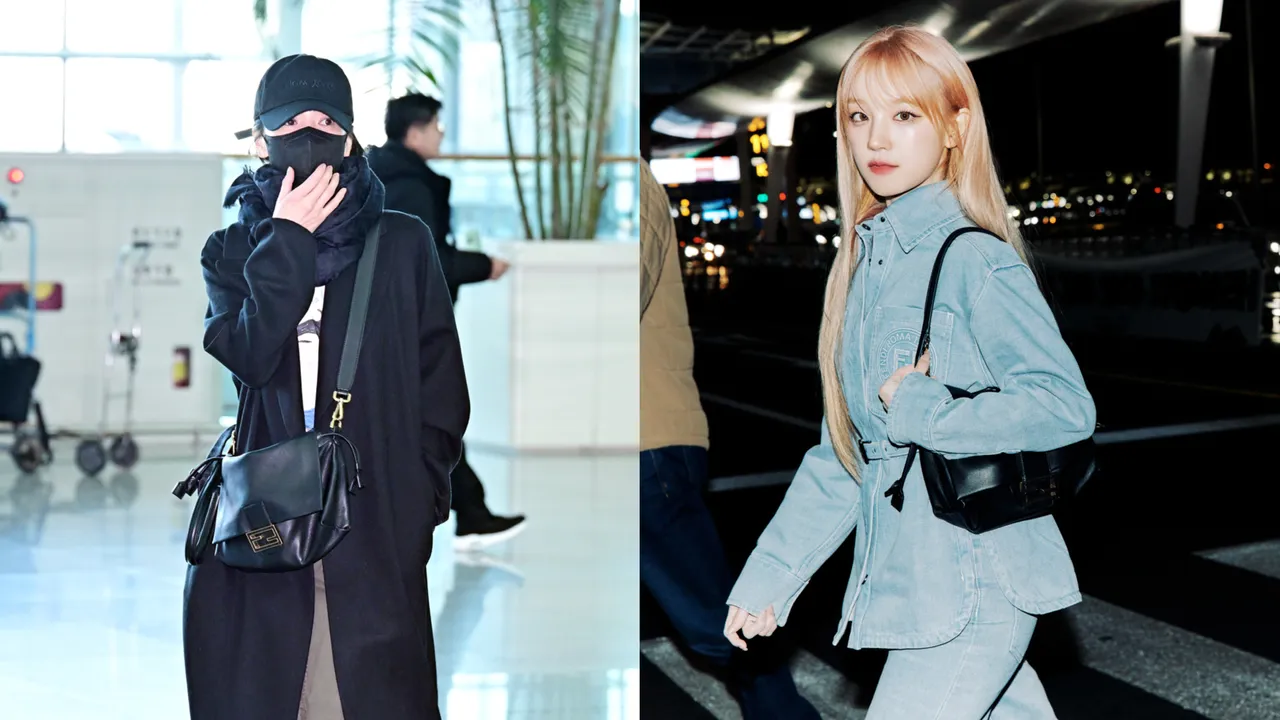 韓星宋慧喬（左圖）與宋雨琦（右圖）都出發前往米蘭，準備欣賞FENDI 2025秋冬大秀。品牌提供