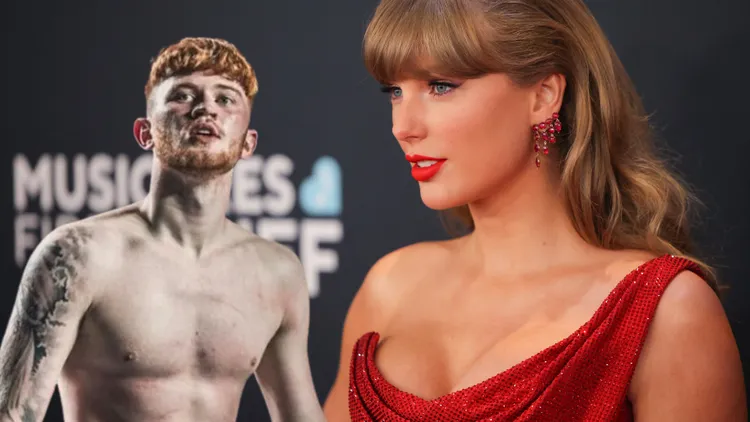 最強水電工兼MMA格鬥選手（左，翻攝IG/Taylor Swift）跟流行音樂天后泰勒絲（右，路透社）同名同姓。
