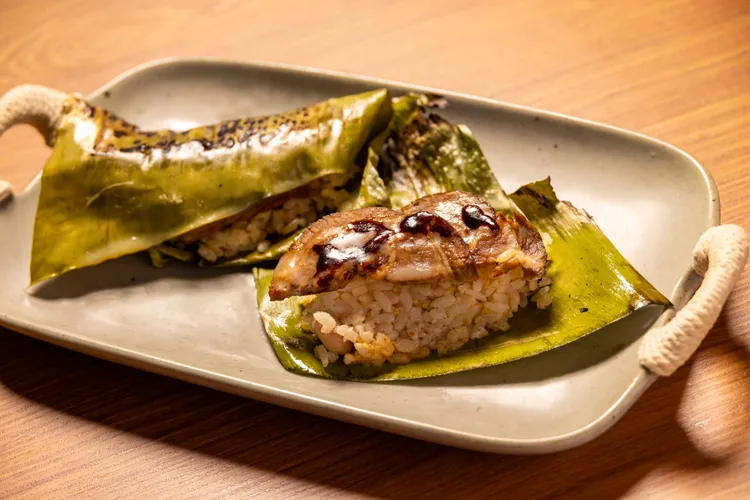 蕉香小米粽為本次晚宴焦點菜色。品牌提供