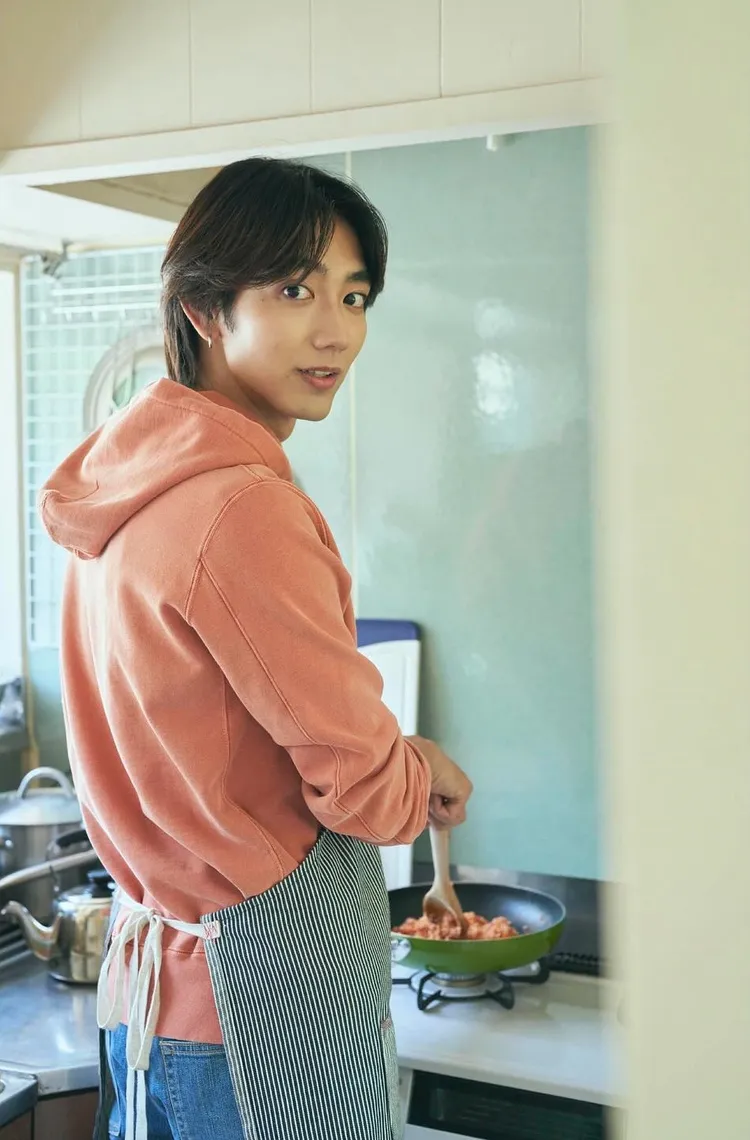駒木根葵汰平時喜歡下廚。翻攝駒木根葵汰IG
