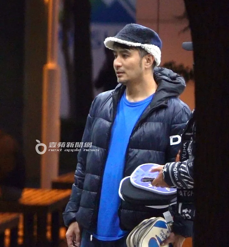 郭彥甫現身信義運動中心與周杰倫一起運動。特勤中心攝