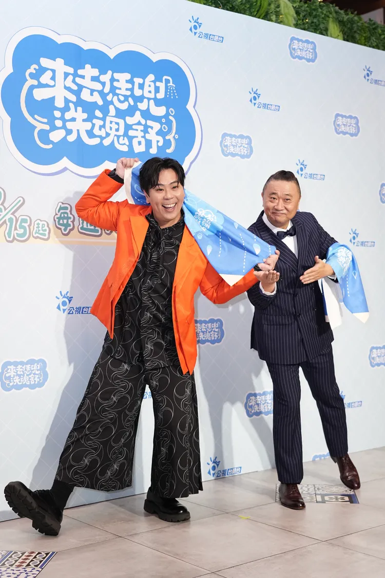 邰智源（右）、邵大倫首次合作節目。彭欣偉攝