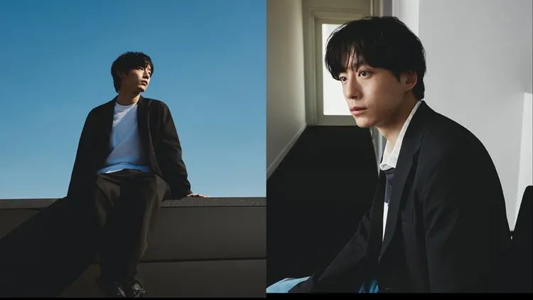 坂口健太郎拍攝韓國UNIQLO春夏形象照。翻攝uniqlokr