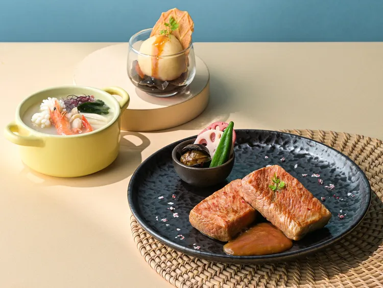 陶板屋和風創作料理套餐。王品集團提供