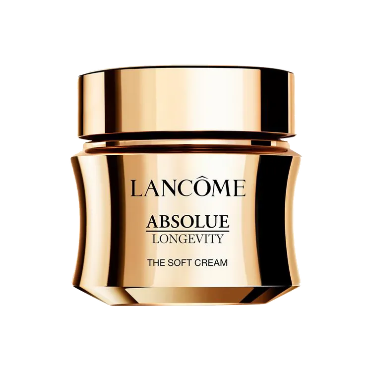 蘭蔻絕對完美永生玫瑰逆齡乳霜，30ml／7600元、60ml／1萬4600元、填充瓶60ml／1萬2400元。品牌提供