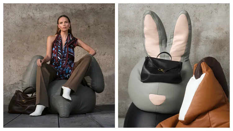 Bottega Veneta Ciao Ciao包。品牌提供