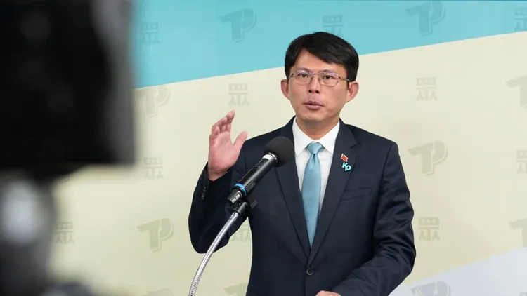 民眾黨立法院黨團總召黃國昌。翻攝自民眾黨臉書