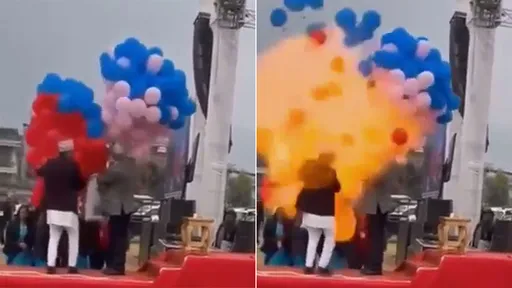 影片|氣球爆炸燒傷尼泊爾副總理 一根蠟燭惹的禍