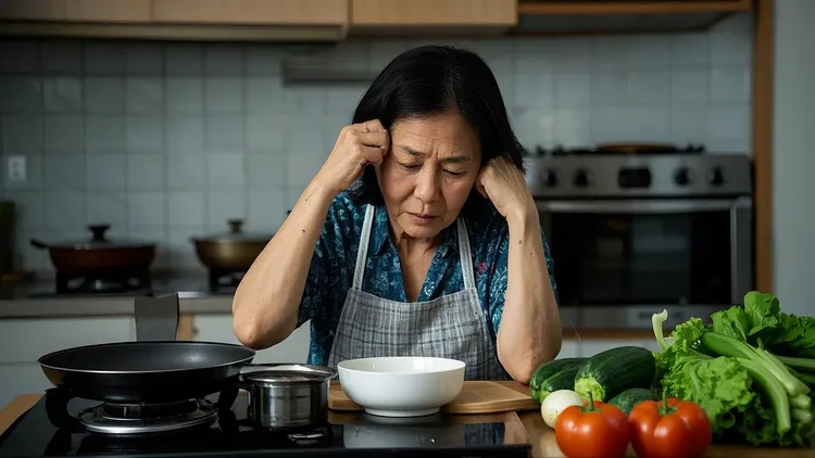 過年焦慮症。AI生成示意圖