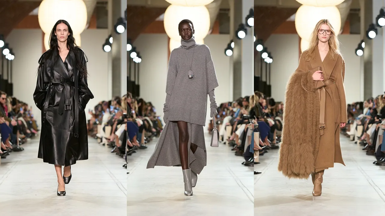 MICHAEL KORS 2025秋冬大秀傳遞「手揣在口袋裡的鬆弛時髦感」。品牌提供