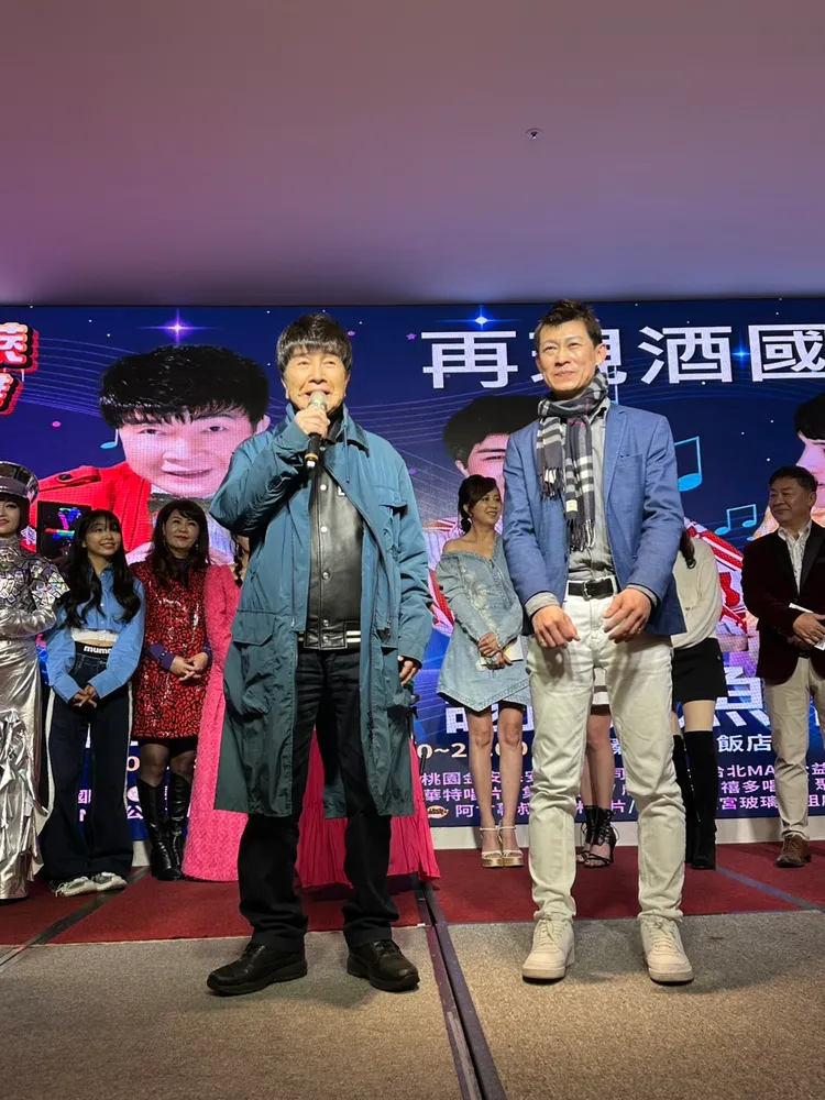 謝雷為公益而唱。林丞偉攝