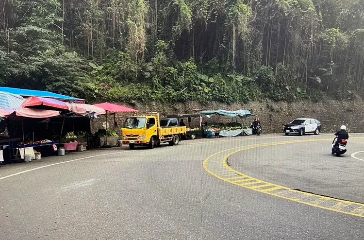 車禍現場。大溪警分局提供