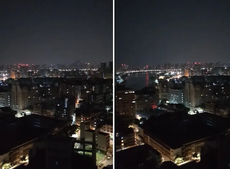 今日凌晨在雙北共7個行政區，有不少人錄到一連串高頻且忽大忽小的夜空怪聲。翻攝自Threads