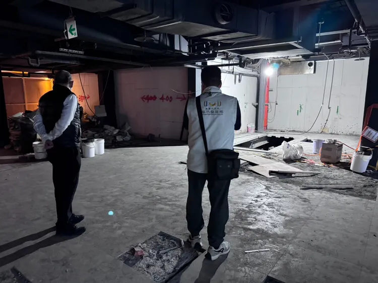 桃園市消防局安檢。桃園市消防局提供