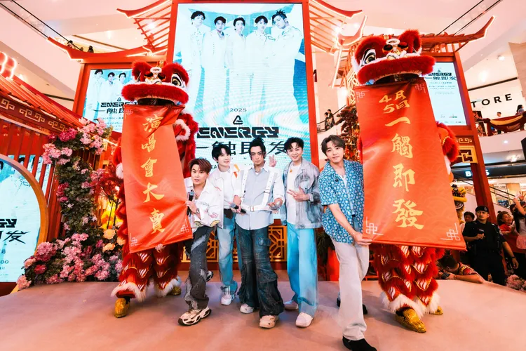 Energy為大馬演唱會造勢。相信音樂提供