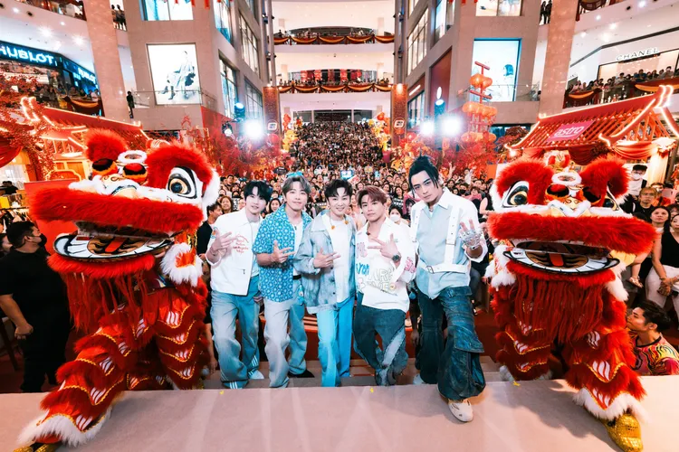 Energy所到之處萬人空巷。相信音樂提供