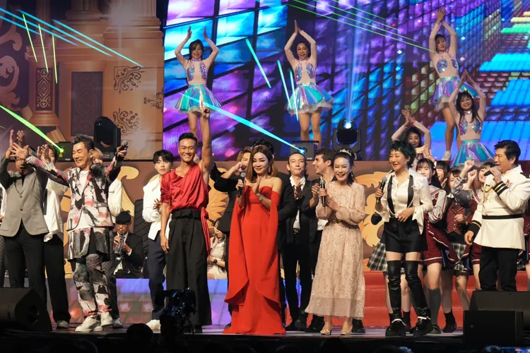 「鑽石舞台之夜」演唱會讓觀眾聽得再三回味。彭欣偉攝