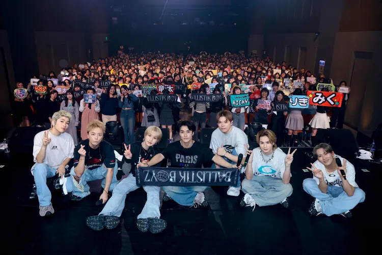 BALLISTIK BOYZ為台灣粉絲準備中文歌。LDH愛夢悅提供