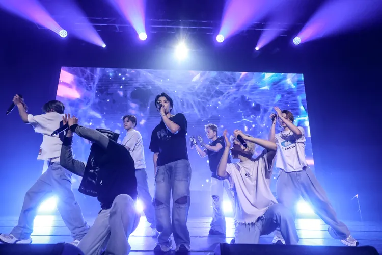 BALLISTIK BOYZ賣力熱舞。LDH愛夢悅提供