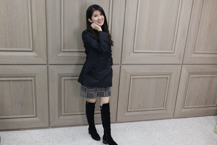 是否會參選台北市議員，李明璇接受壹蘋新聞網專訪，透露未來動向。彭欣偉攝