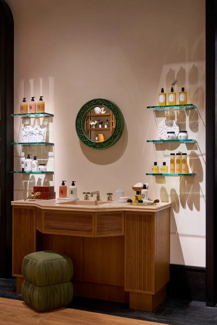 Diptyque 台北101形象旗艦店護膚空間。品牌提供
