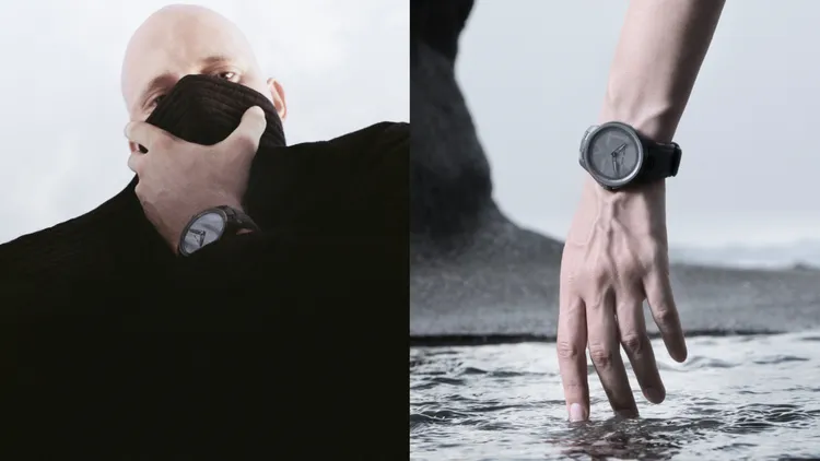 獨立製錶品牌雅典錶與時尚設計師Amoureuxpeintre，耗費3年時間打造出BLAST[AMOUREUXPEINTRE]霜刃腕錶。品牌提供