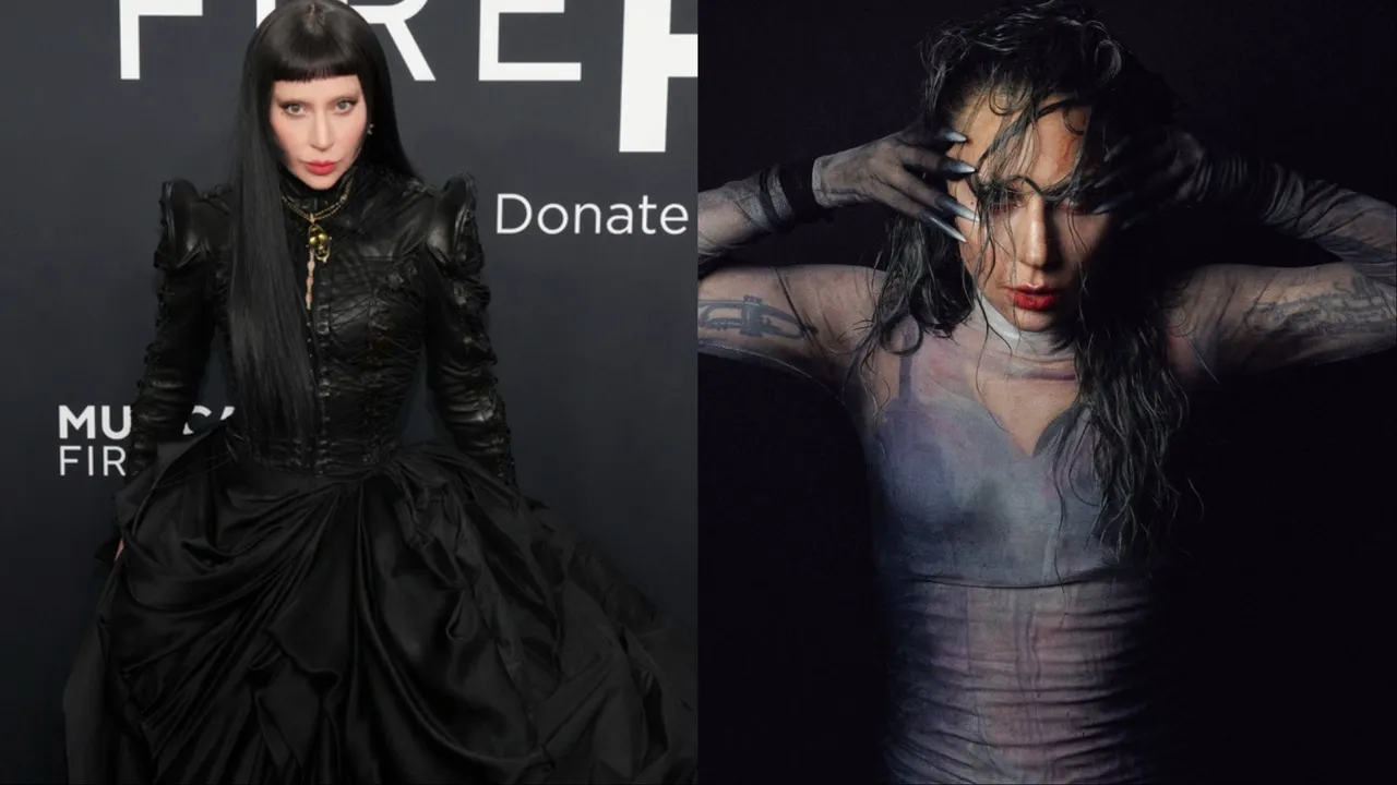 女神卡卡的時尚新歡是台裔設計師Samuel Lewis。左圖美聯社、右圖翻攝Samuel Lewis IG