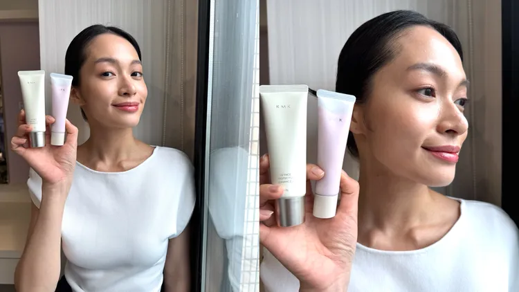 RMK推出高效UV防護乳、毛孔修飾隔離霜等素肌感新品。張家玲攝