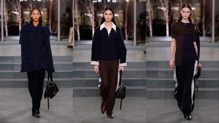 都會風格的服裝運用滾邊、拉鍊元素增添運動感。品牌提供