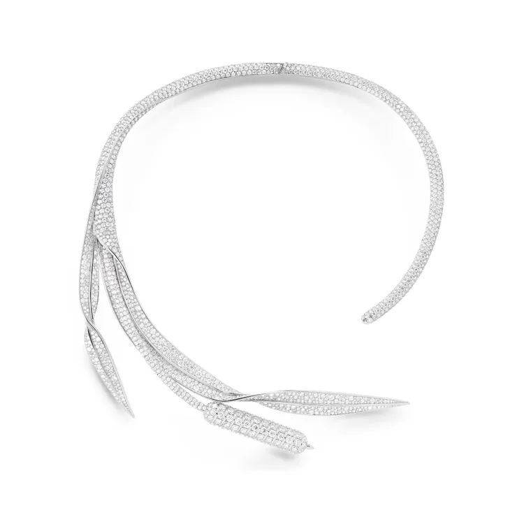 蘆葦項鍊。品牌提供