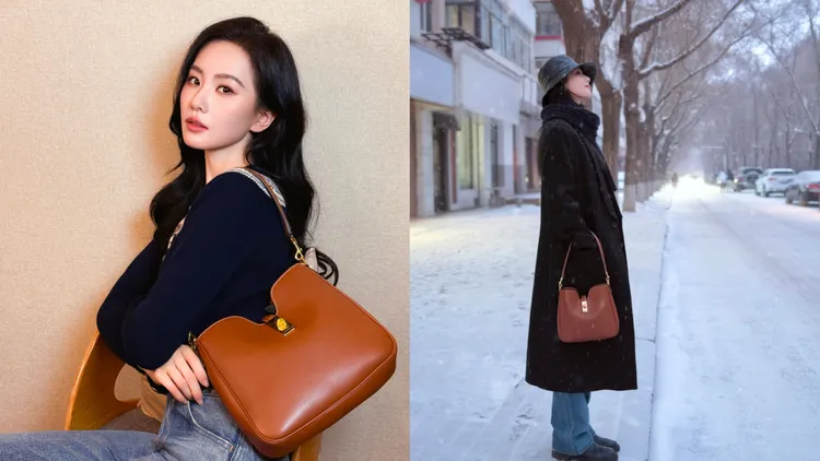 劉詩詩。品牌提供