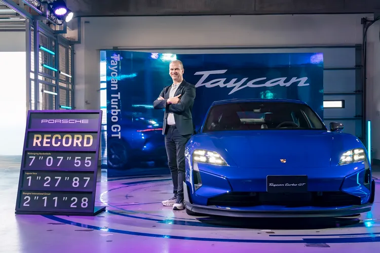 Taycan Turbo GT在全球知名賽道更締造電動車新標竿，確立其全球電動車速度、精準度與造車工藝的領導地位。業者提供