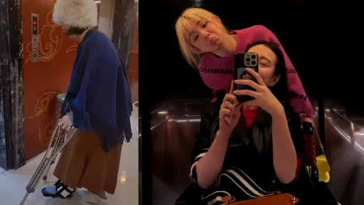 劉品言坐輪椅深覺無助 樓梯摔傷「左腳踝不是認識的樣子」