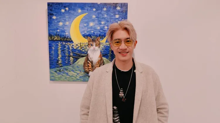 陳柏宇Aby透露過去在演藝圈時，為了生活曾到工地搬磚拆房。李家穎攝