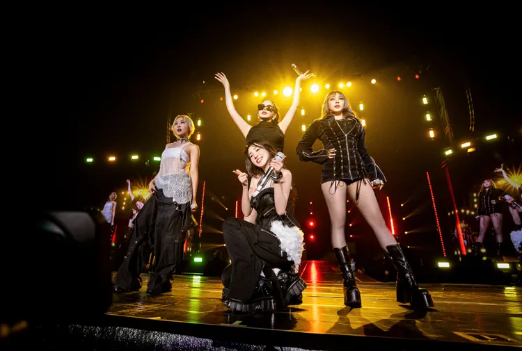2NE1上周末8、9日剛結束台北場演出。Live Nation Taiwan提供