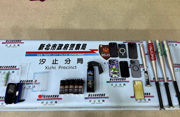 警方查獲相關證物。警方提供