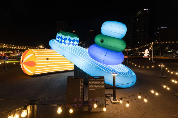 馬兒快跑燈具。青年局提供