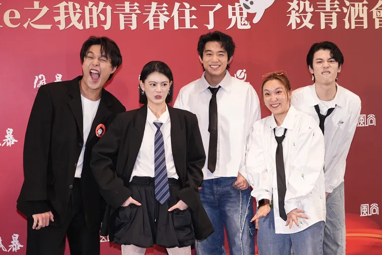 青春五人幫。彭欣偉攝