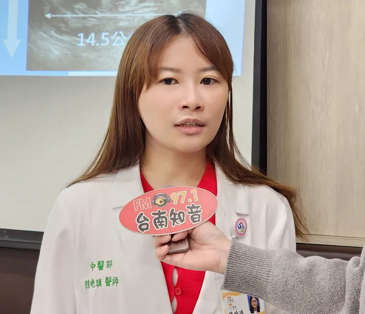 奇美醫院中醫部主治醫師陳曉瑱。奇美醫院提供