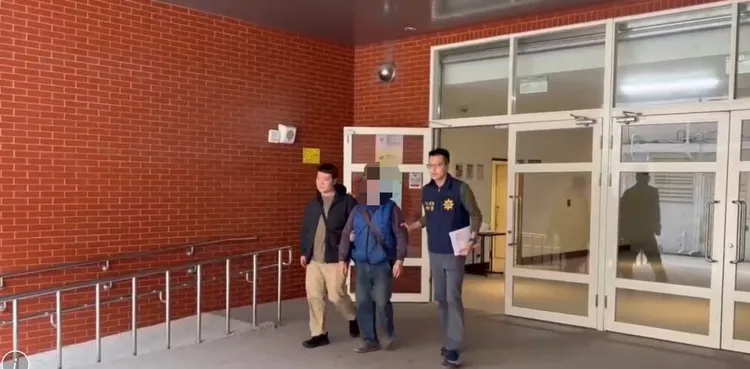 溫男違法自製獵槍遭逮捕送辦。警方提供