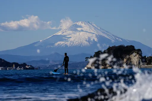 衛星測量新發現 富士山長高5公分