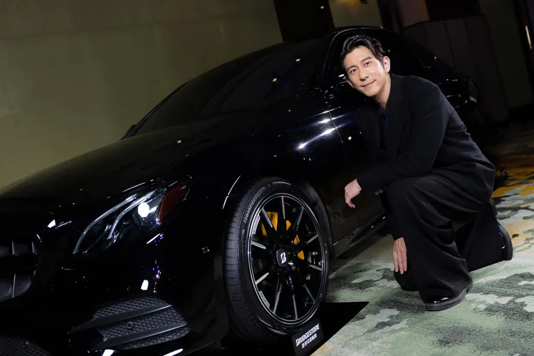 修杰楷表示，身為一家之主，每次開車載家人出門，最關心的不只是安全性，還有乘坐的舒適感。台灣普利司通提供