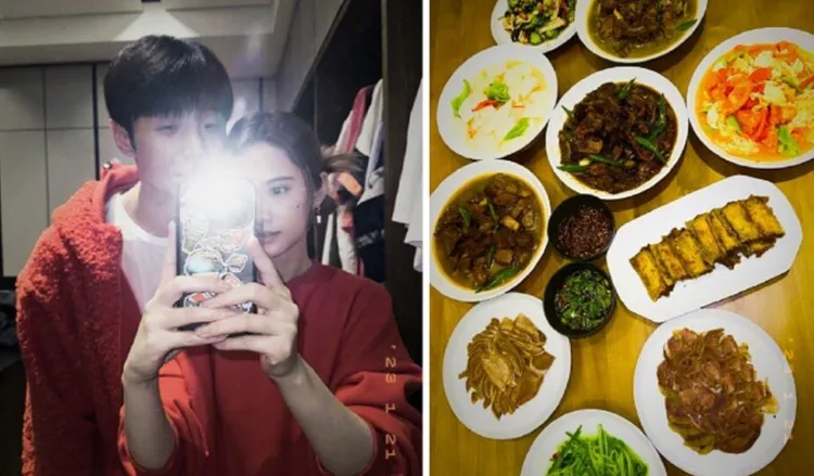 楊丞琳與李榮浩補辦婚禮一周年。翻攝楊丞琳微博