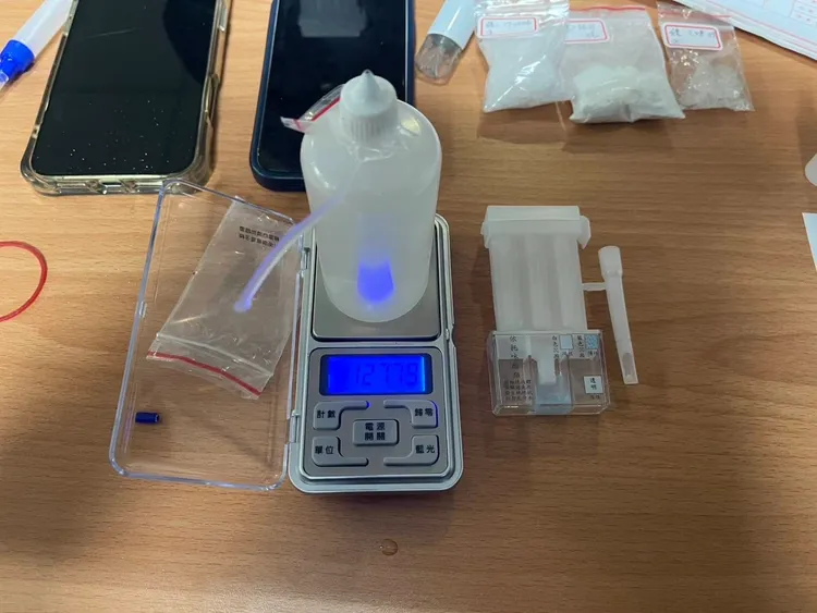 警方查獲喪屍煙油。警方提供