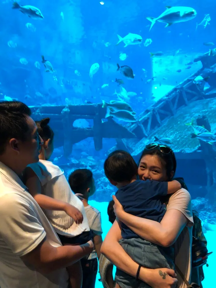 大S和前夫汪小菲育有1女1子，她甘願為家庭洗淨鉛華。翻攝大S微博