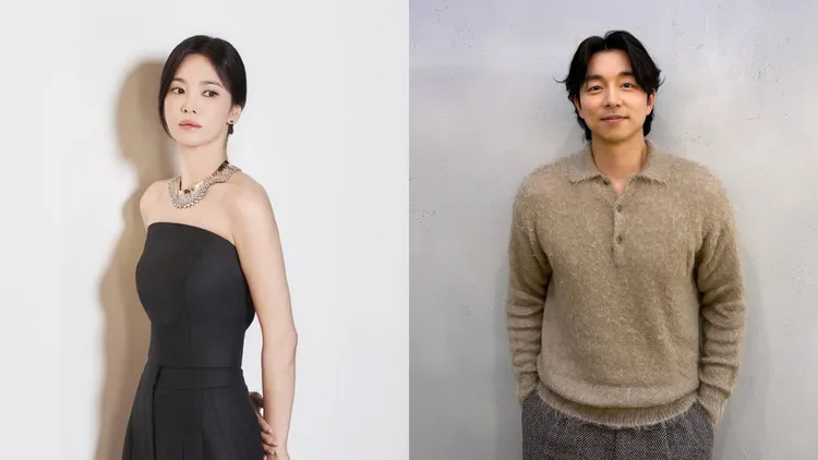 宋慧喬（左圖）、孔劉首次合作，演出Netflix時代劇《慢慢地，強烈地》。翻攝naver