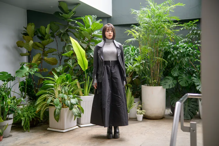 游君萍把握演戲機會。大愛提供