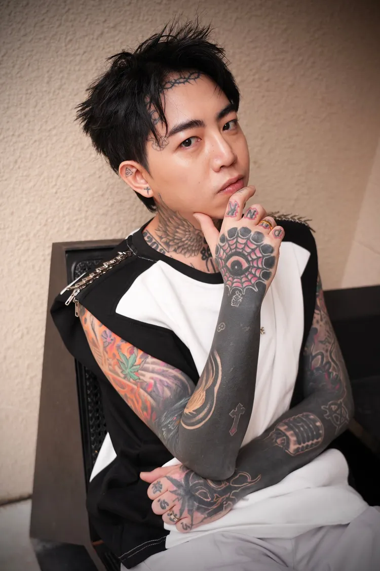 陳緗妮大讚老公謝和弦「就是天生的藝人」。彭欣偉攝